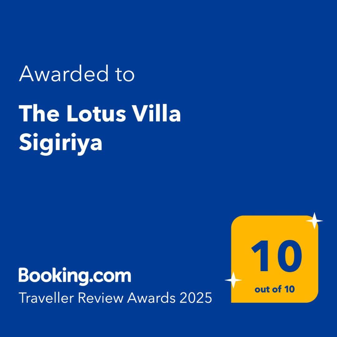 The Lotus Villa Сигирия Экстерьер фото